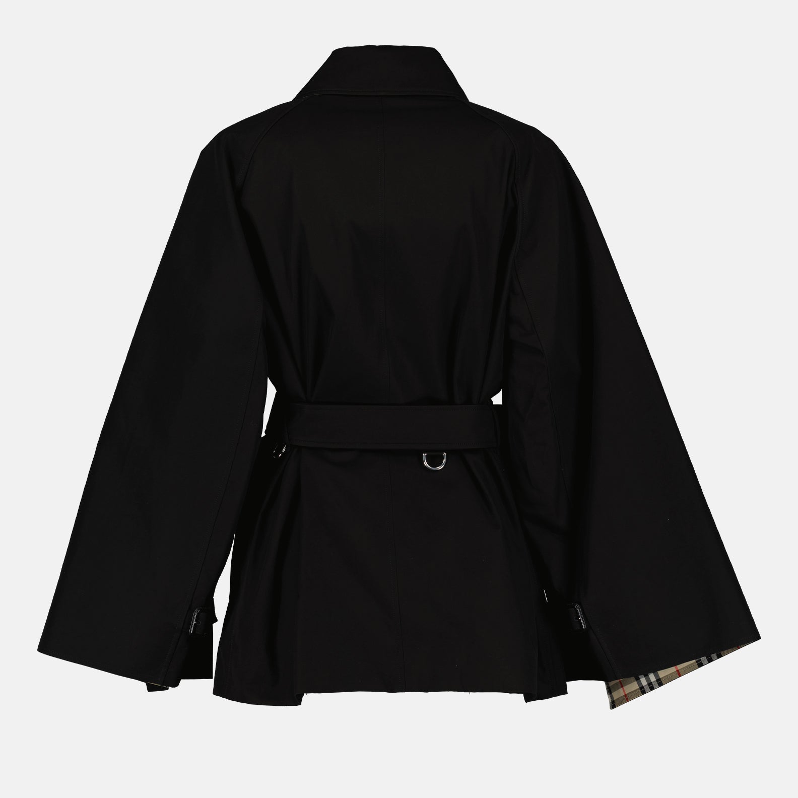 Manteaux Veste trench Burberry Noir Femme