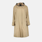 Coats Gabardine parka Burberry Beige Women