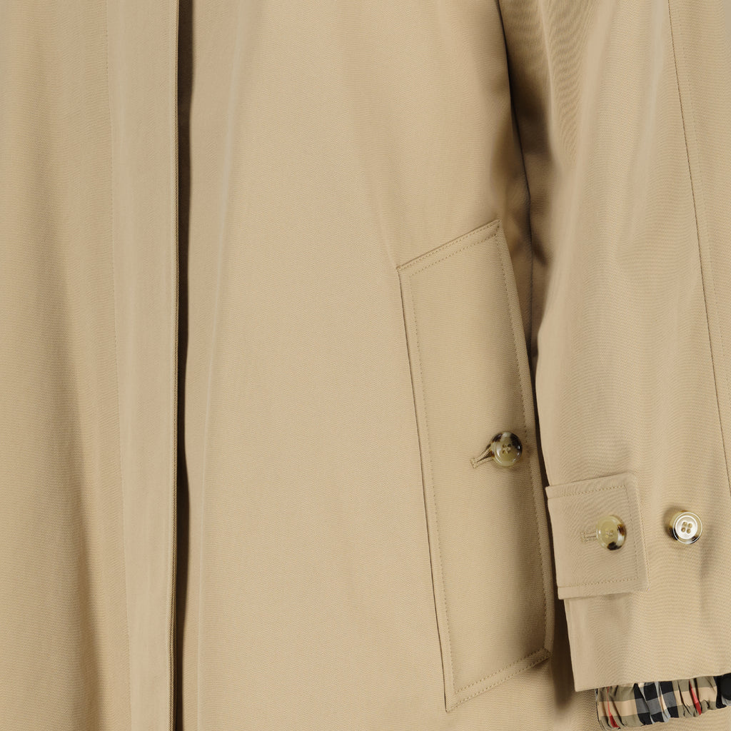 Coats Gabardine parka Burberry Beige Women