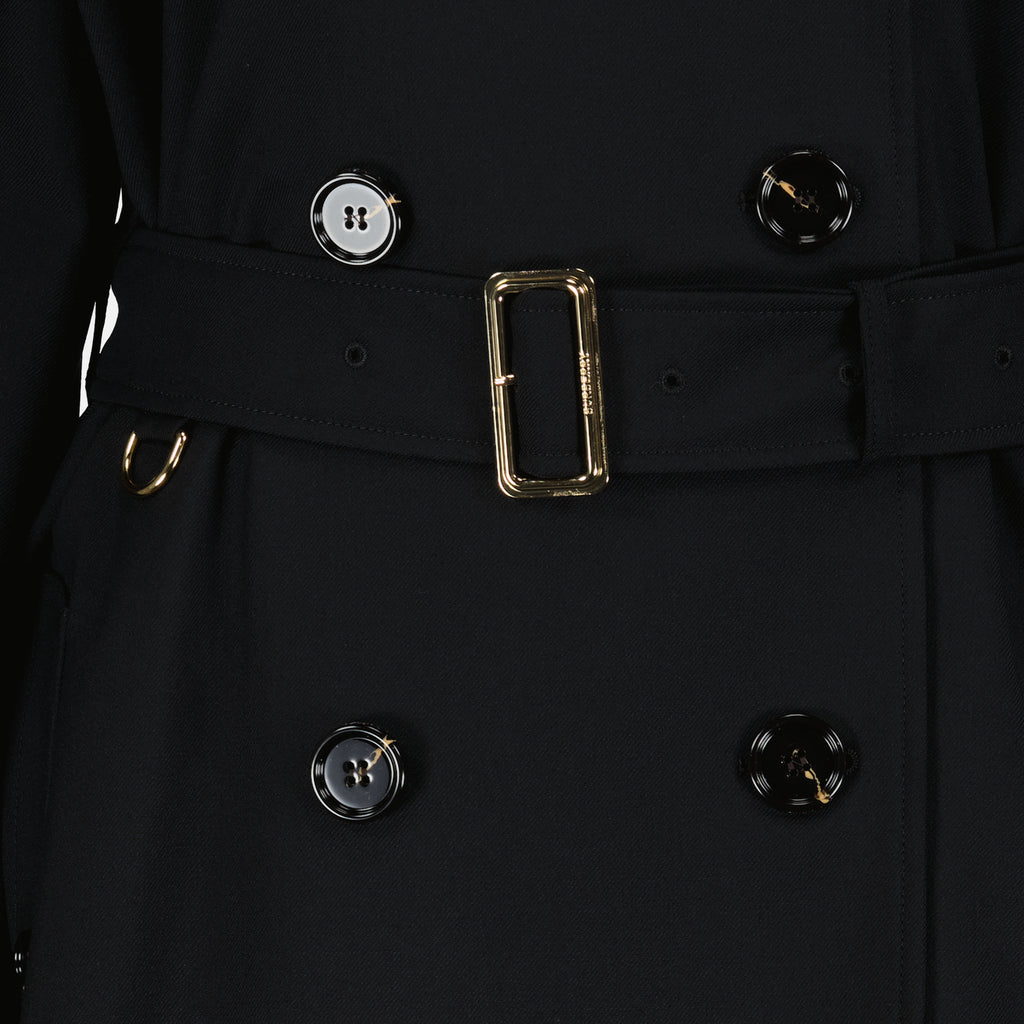 Manteaux Trench-coat en laine Burberry Noir Femme