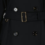 Manteaux Trench-coat en laine Burberry Noir Femme