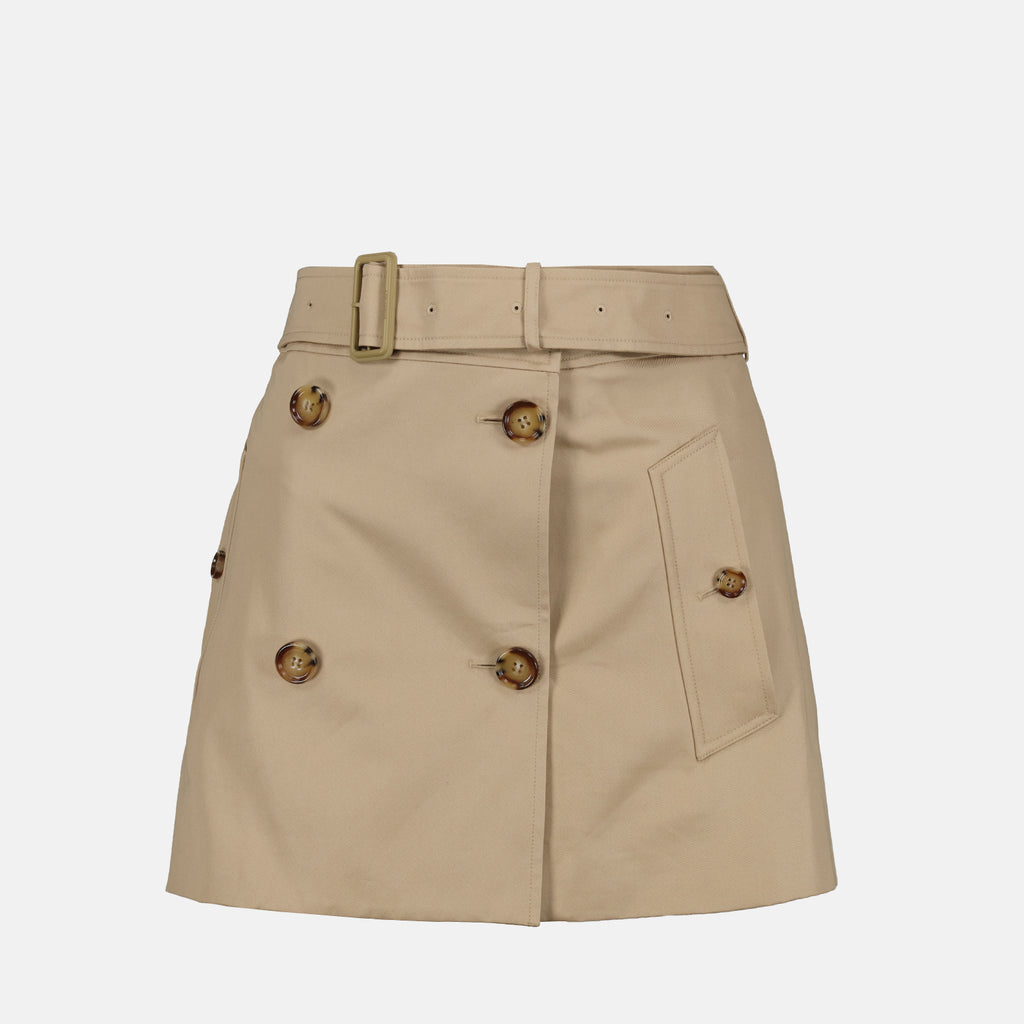 Jupes Jupe trench Burberry Beige Femme