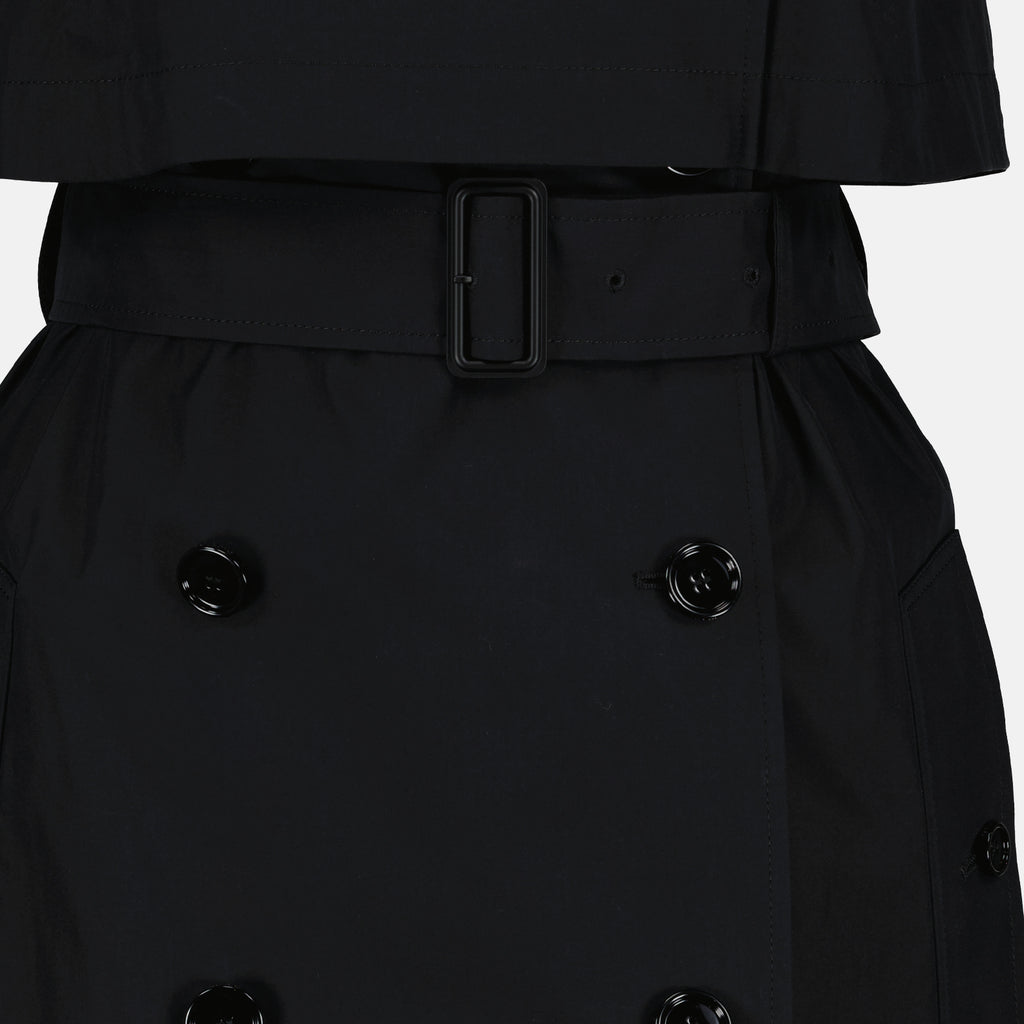 Vestidos Robe trench-coat Burberry Negro Femme