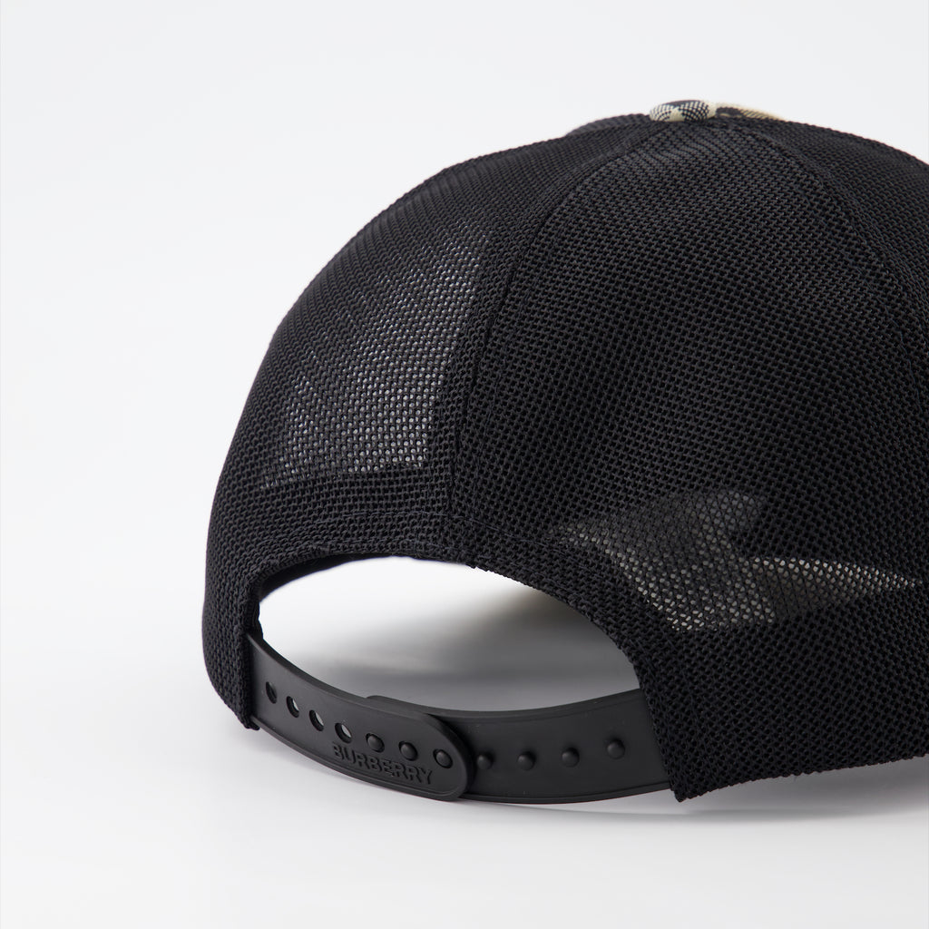 Chapeaux, casquettes et bonnets Casquette Check Burberry Beige Unisexe