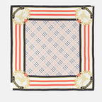 Écharpes, foulards et gants Carré de soie Burberry Beige Femme