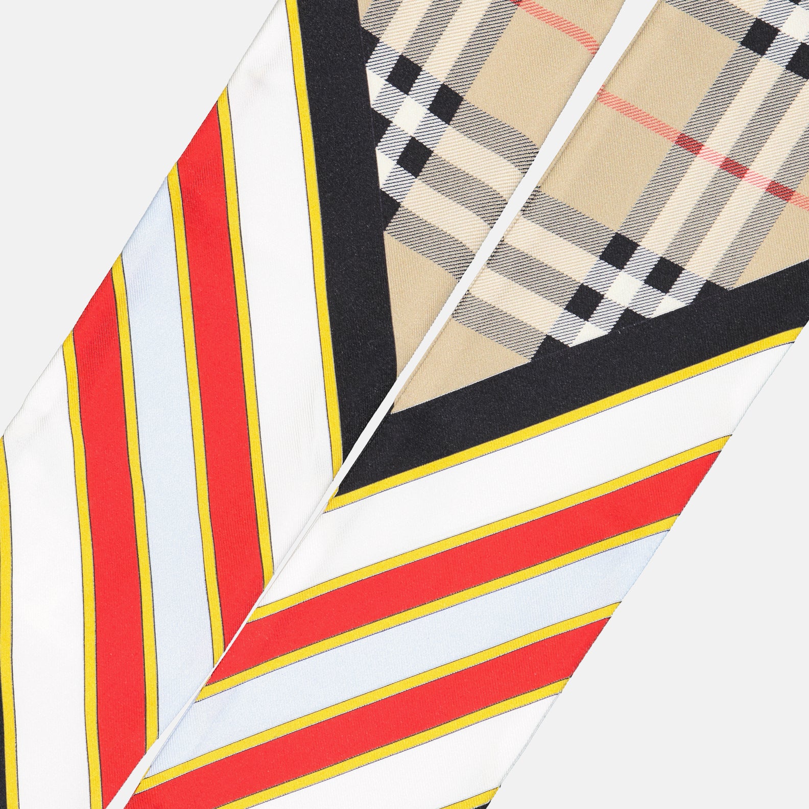 Écharpes, foulards et gants Foulard à carreaux Burberry Beige Femme