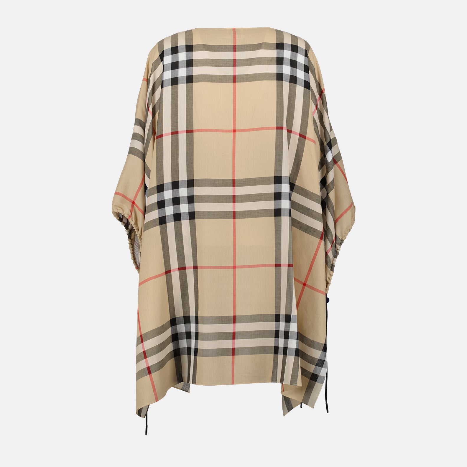 Vestes Cape à carreaux Burberry Beige Femme