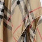 Vestes Cape à carreaux Burberry Beige Femme