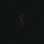 Camisetas Camiseta sin mangas con logo Saint Laurent Negro Homme