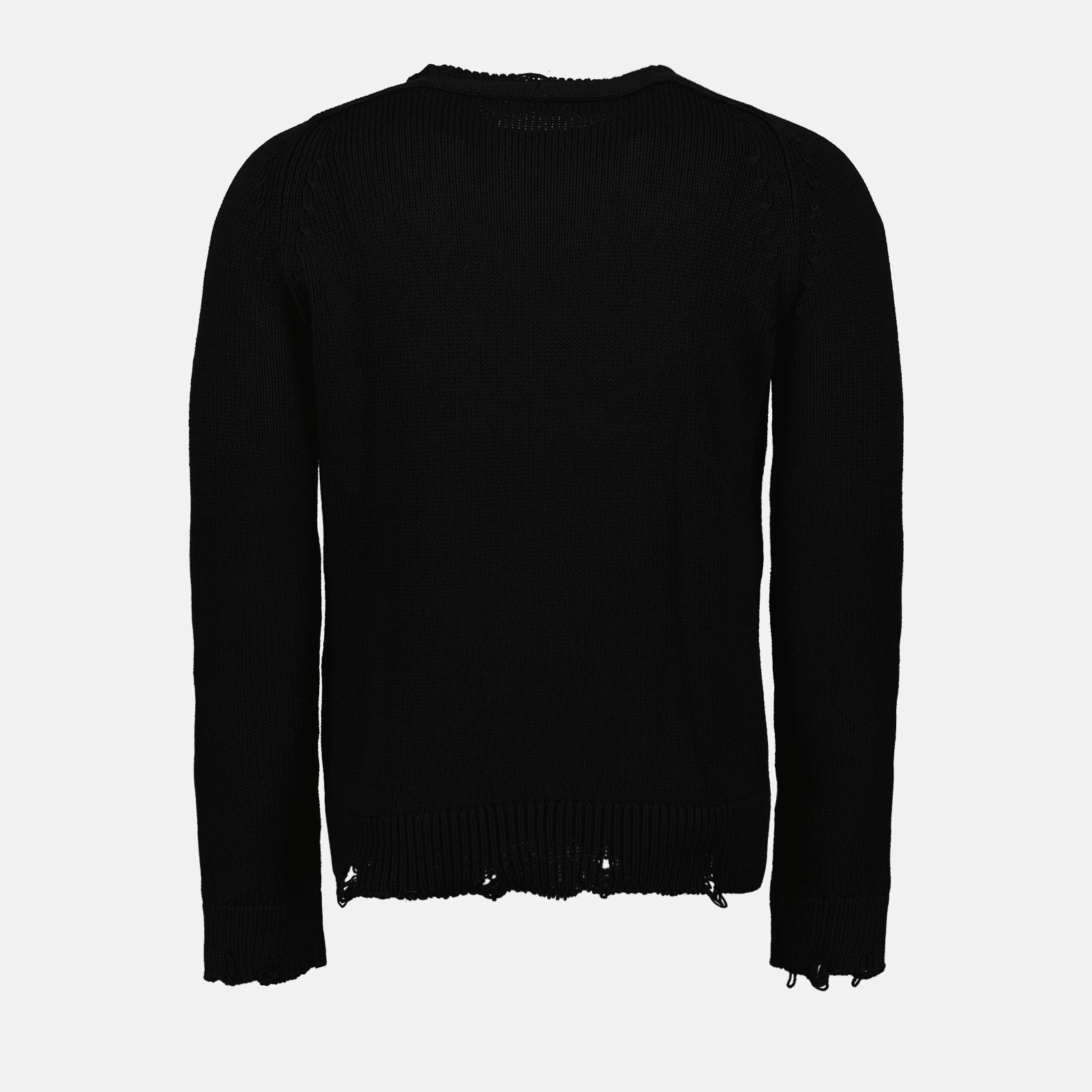 니트웨어 Pull en maille destroy Saint Laurent 검은색 Homme