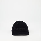 Chapéus, bonés e gorros Casquette en velours côtelé Saint Laurent Preto Homme
