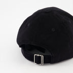 Chapéus, bonés e gorros Casquette en velours côtelé Saint Laurent Preto Homme