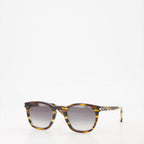 Occhiali Occhiali da sole tartarugati Saint Laurent Marrone Unisex