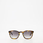 Occhiali Occhiali da sole tartarugati Saint Laurent Marrone Unisex