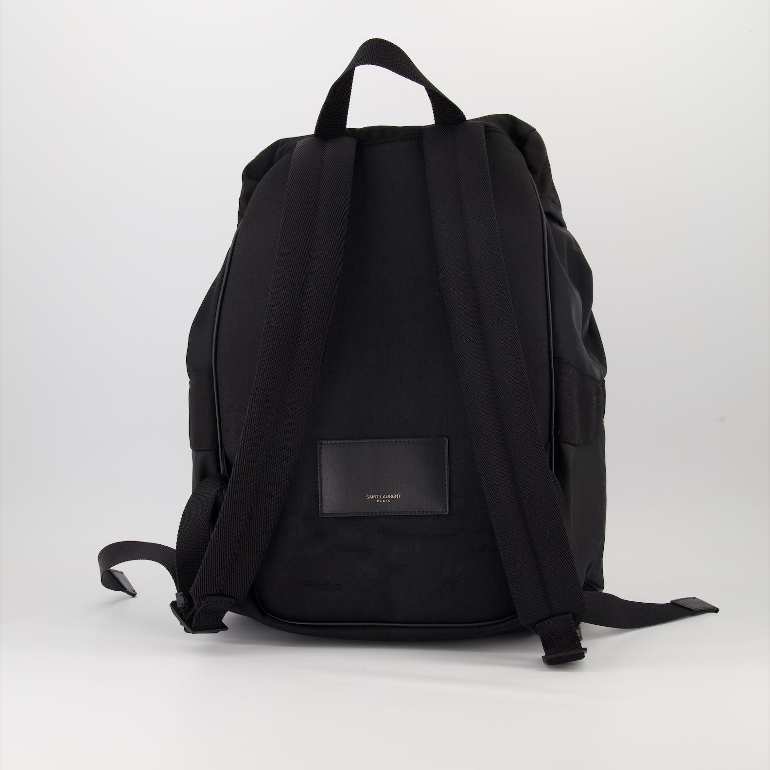 Zaini Sac à dos en éconyl Saint Laurent Nero Homme