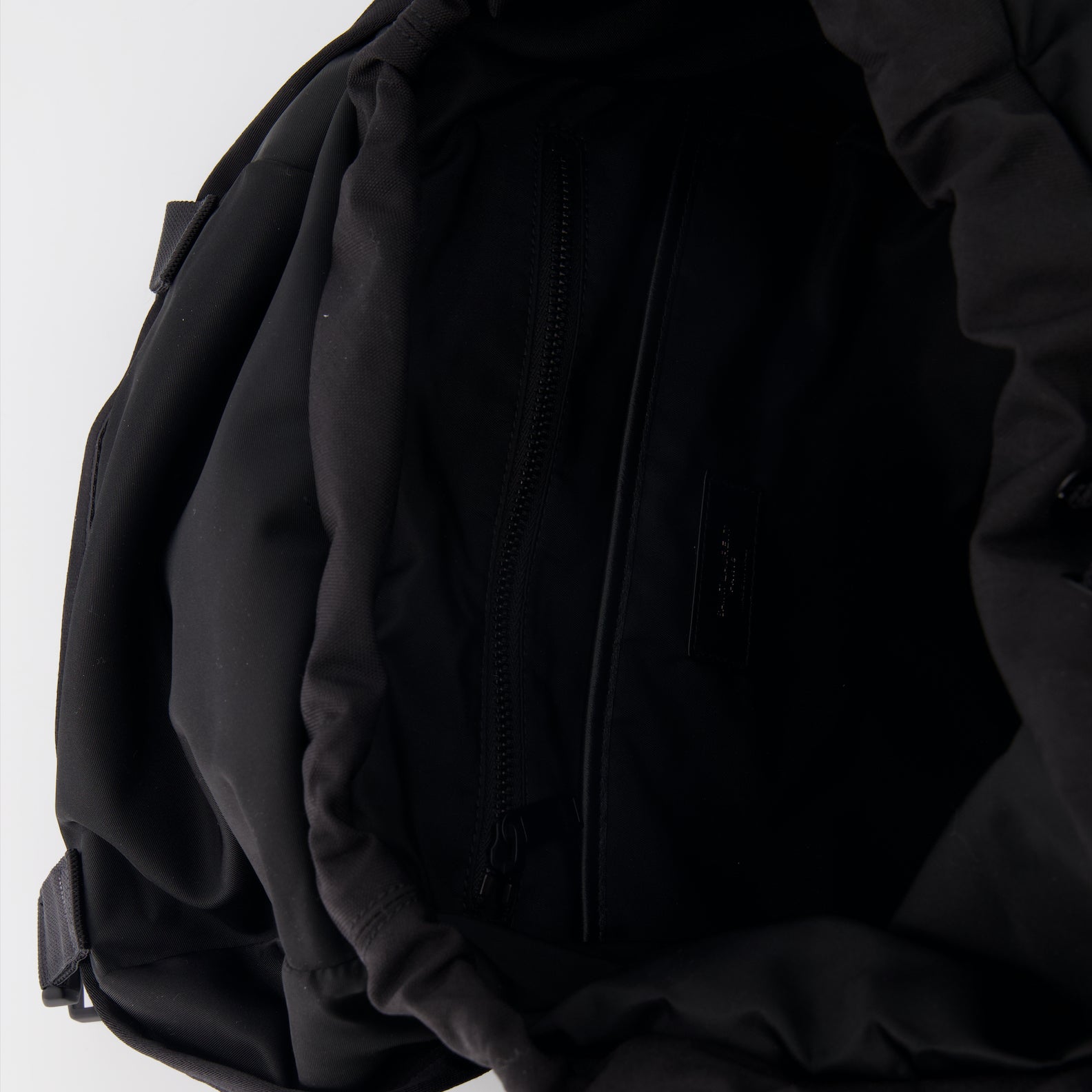 Zaini Sac à dos en éconyl Saint Laurent Nero Homme
