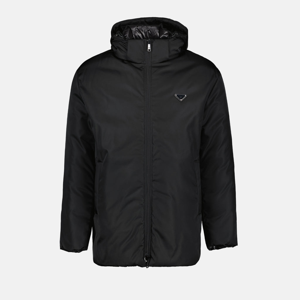 코트 Veste en Re-Nylon réversible Prada 검은색 Homme