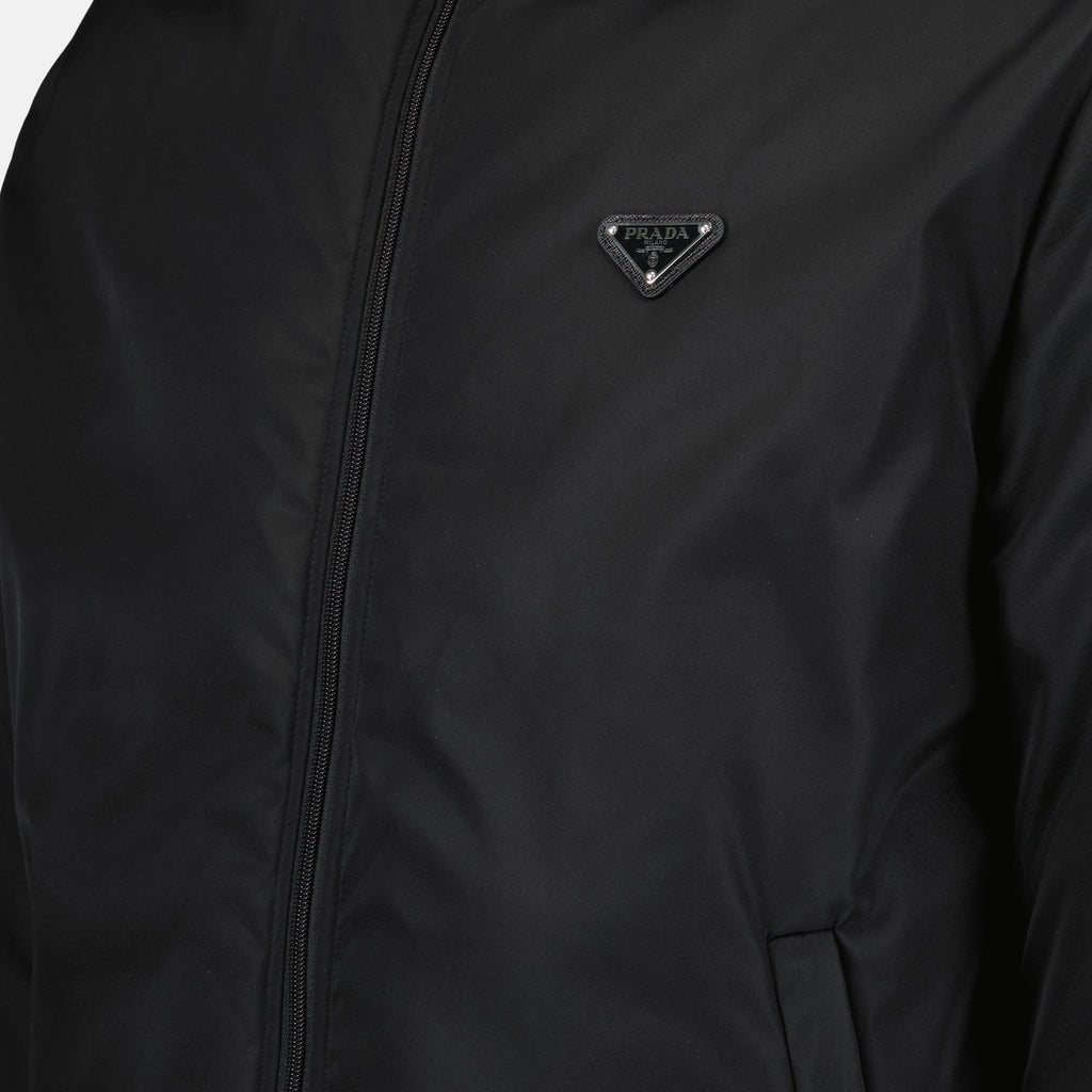 코트 Veste en Re-Nylon réversible Prada 검은색 Homme