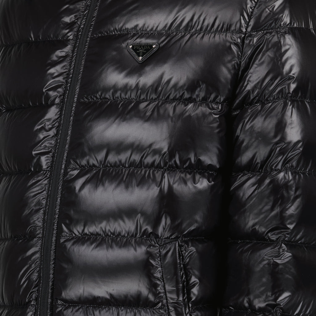 코트 Veste en Re-Nylon réversible Prada 검은색 Homme