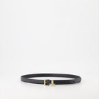 Cintos Ceinture Saffiano Prada Preto Femme