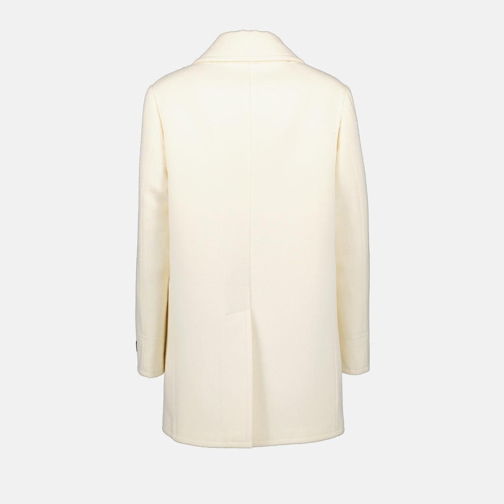 Manteaux Caban croisé Prada Blanc Femme