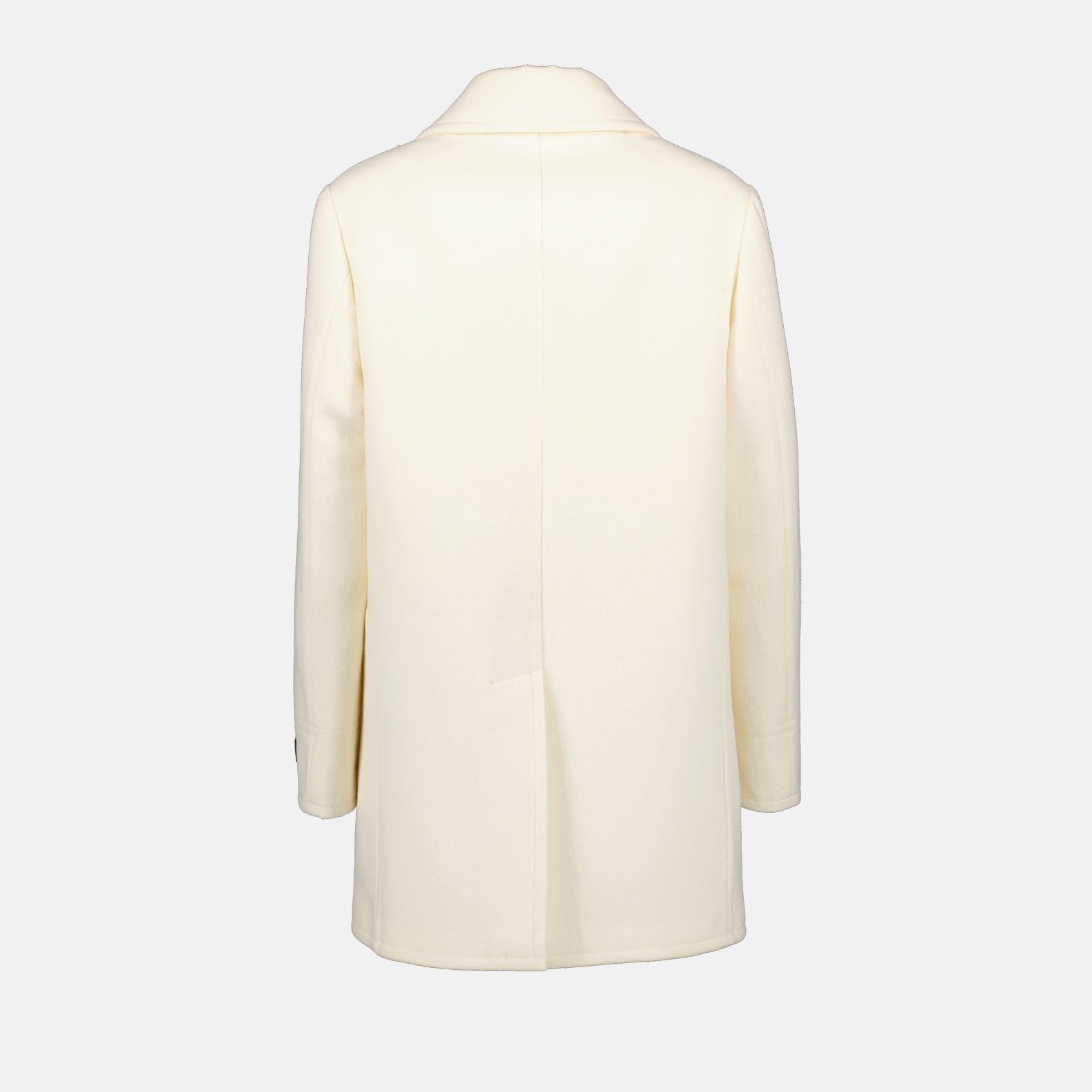 Manteaux Caban croisé Prada Blanc Femme