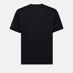 T-shirts T-shirt à étiquette logo Ami PARIS Noir Unisexe