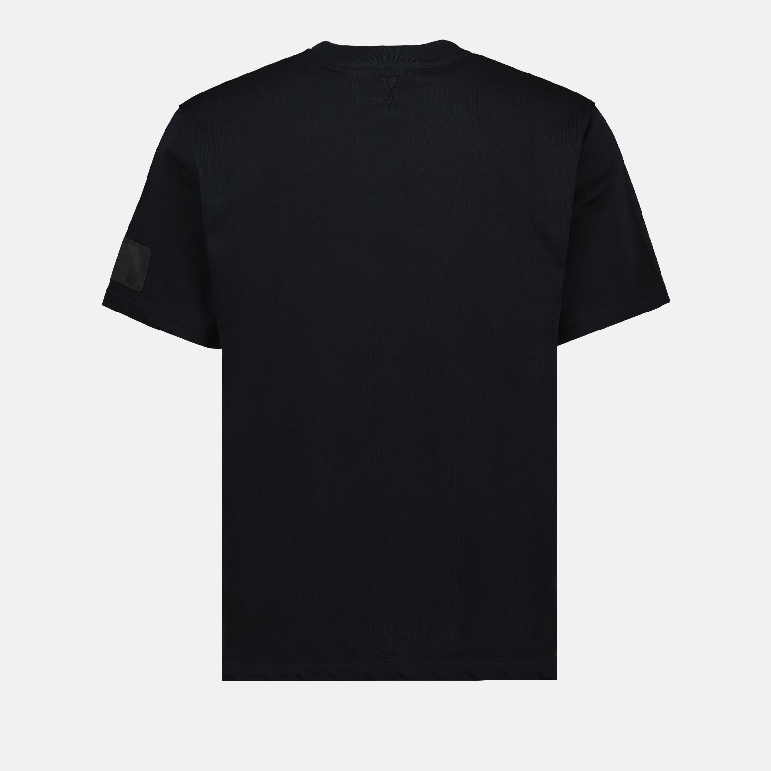 T-shirts T-shirt à étiquette logo Ami PARIS Noir Unisexe