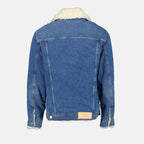 Jacken Veste Trucker en denim Ami PARIS Blau Homme