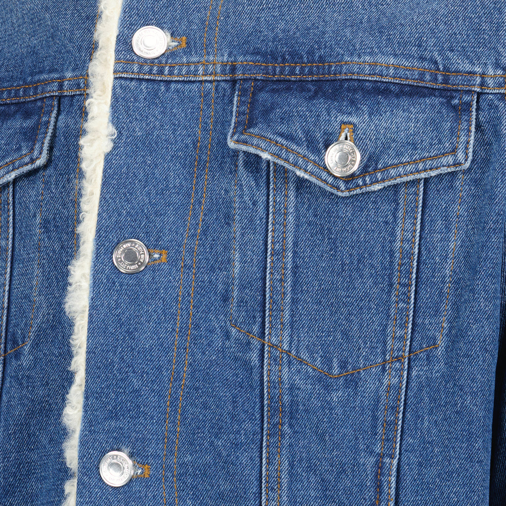 Jacken Veste Trucker en denim Ami PARIS Blau Homme