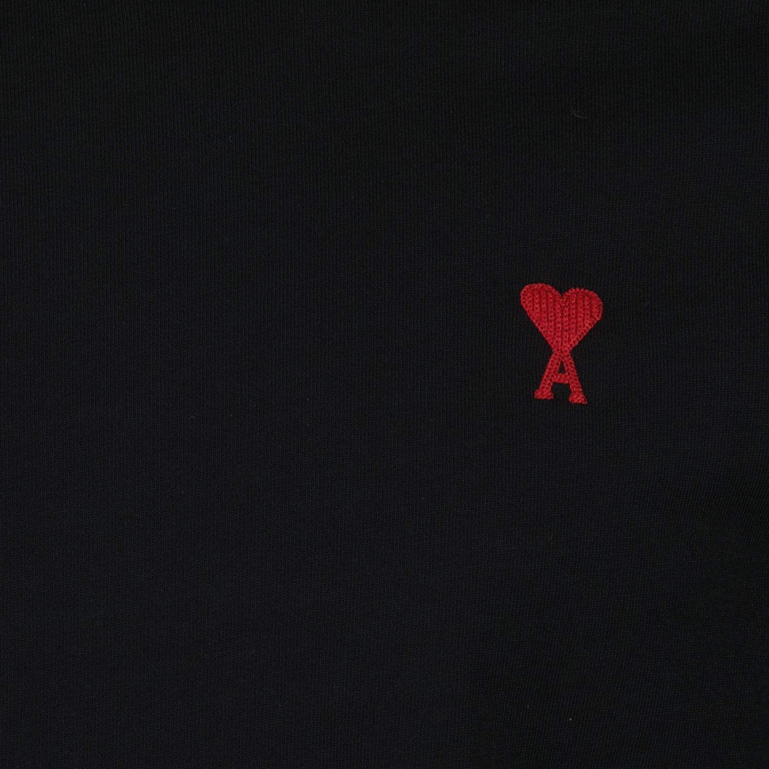 T-shirts T-shirt à manches longue Ami PARIS Noir Unisexe