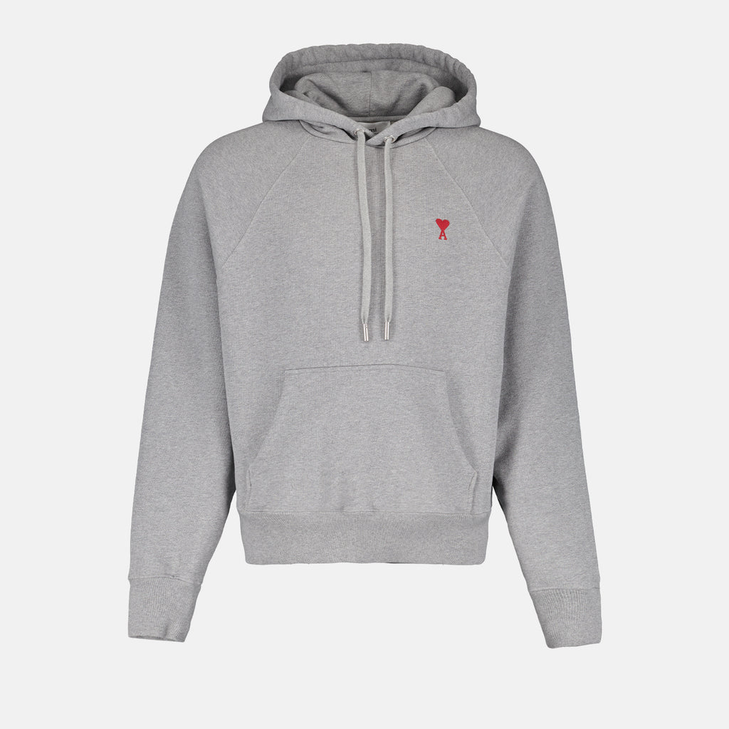 Sweatshirts Sweat à capuche Ami de Coeur Ami PARIS Gris Unisexe