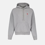Sweatshirts Sweat à capuche Ami de Coeur Ami PARIS Gris Unisexe