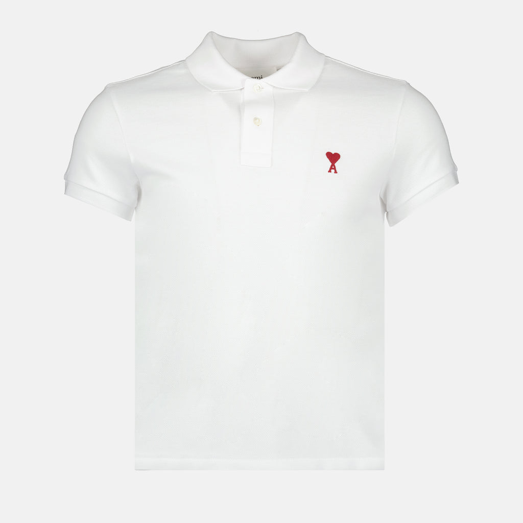 Polo shirts Friend of Heart Polo Shirt Ami PARIS White Unisex