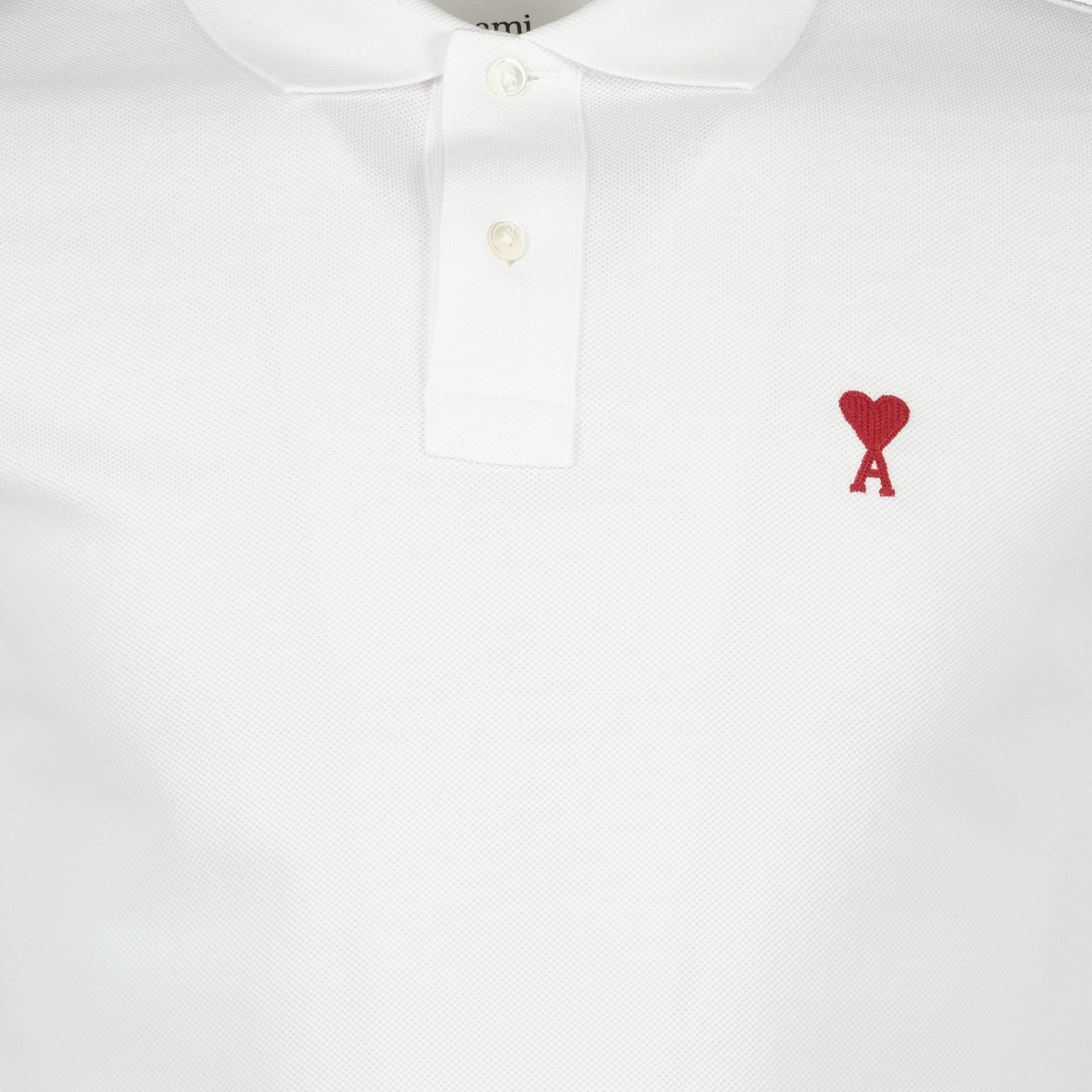 Polo shirts Friend of Heart Polo Shirt Ami PARIS White Unisex
