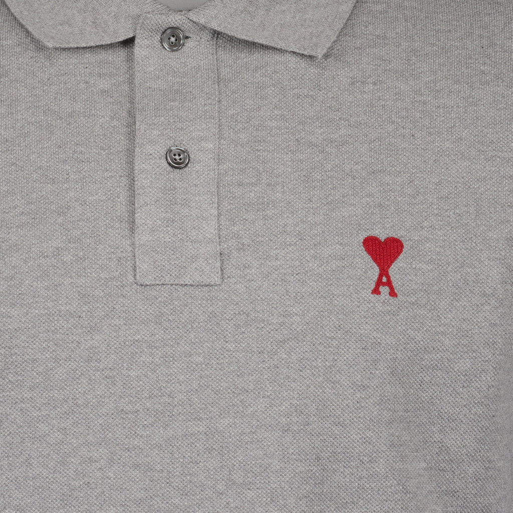 Polos Polo Ami de Coeur Ami PARIS Gris Unisexo