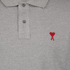 Polos Polo Ami de Coeur Ami PARIS Gris Unisexo