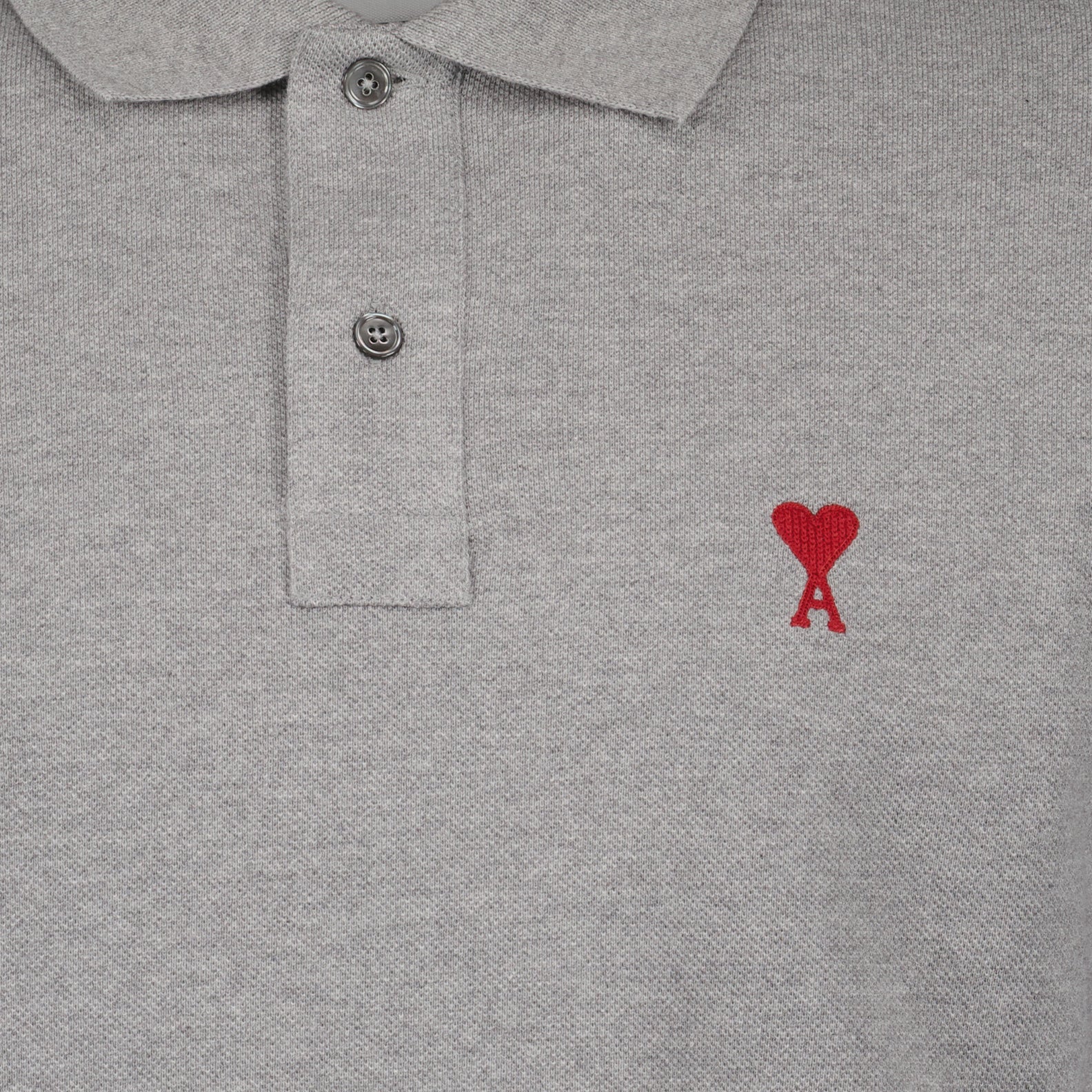 Polos Polo Ami de Coeur Ami PARIS Gris Unisexo