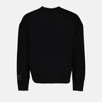 Sweatshirts Sweatshirt à étiquette logo Ami PARIS Schwarz Unisex
