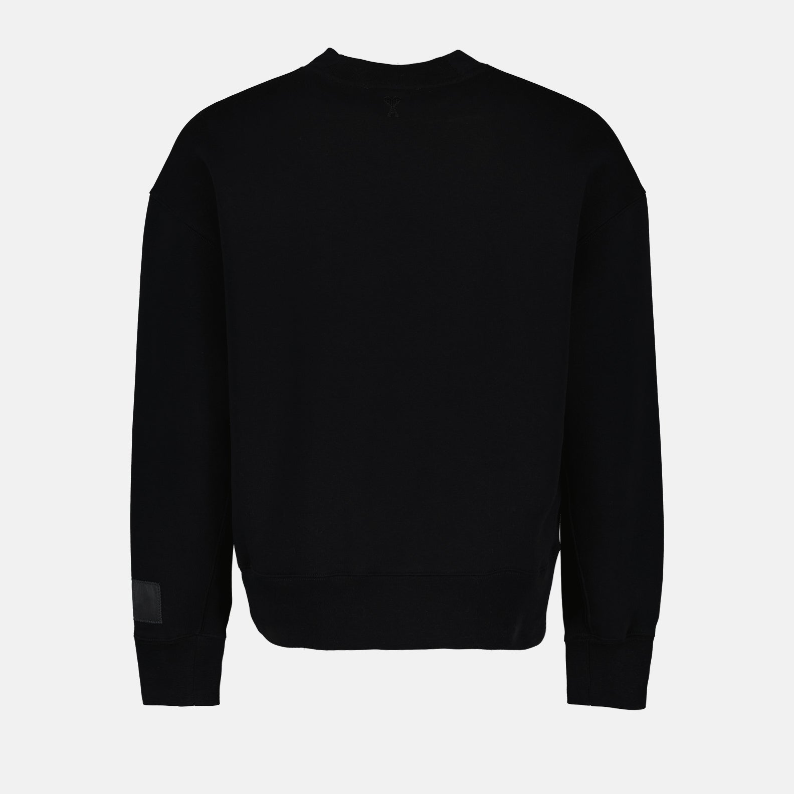Sweatshirts Sweatshirt à étiquette logo Ami PARIS Schwarz Unisex