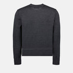 Maille Pull Ami de Coeur Ami PARIS Gris Homme