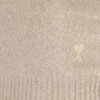 Prendas de punto Col roulé Ami de Coeur Ami PARIS Beige Femme