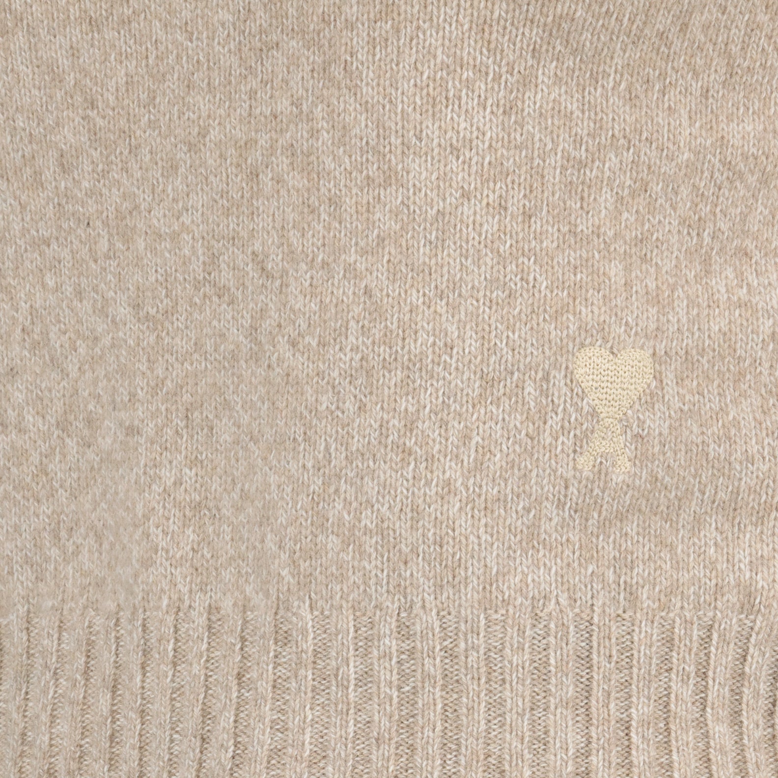 Malhas Col roulé Ami de Coeur Ami PARIS Bege Femme