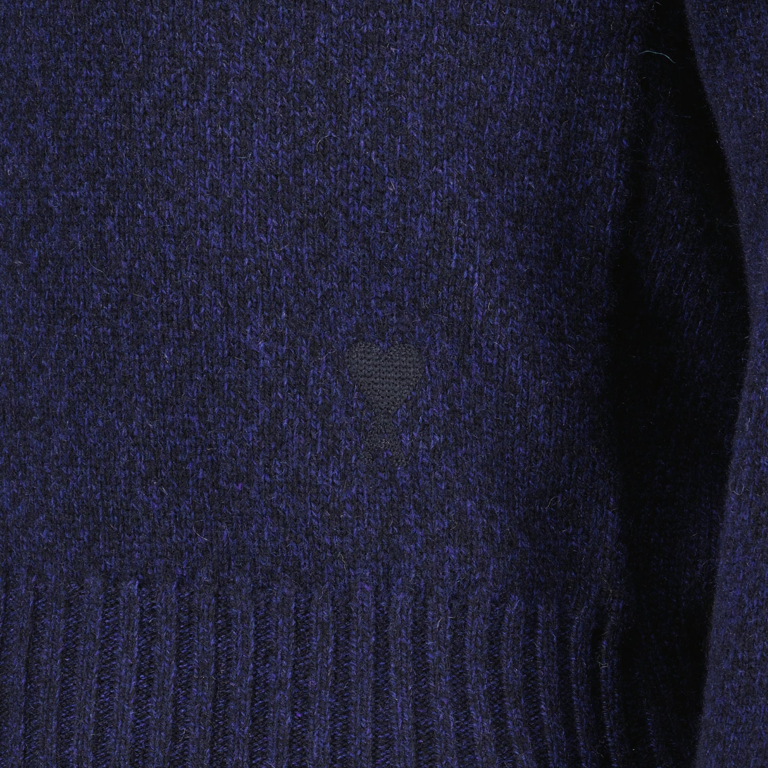 Maille Pull Ami de Coeur Ami PARIS Bleu foncé Femme