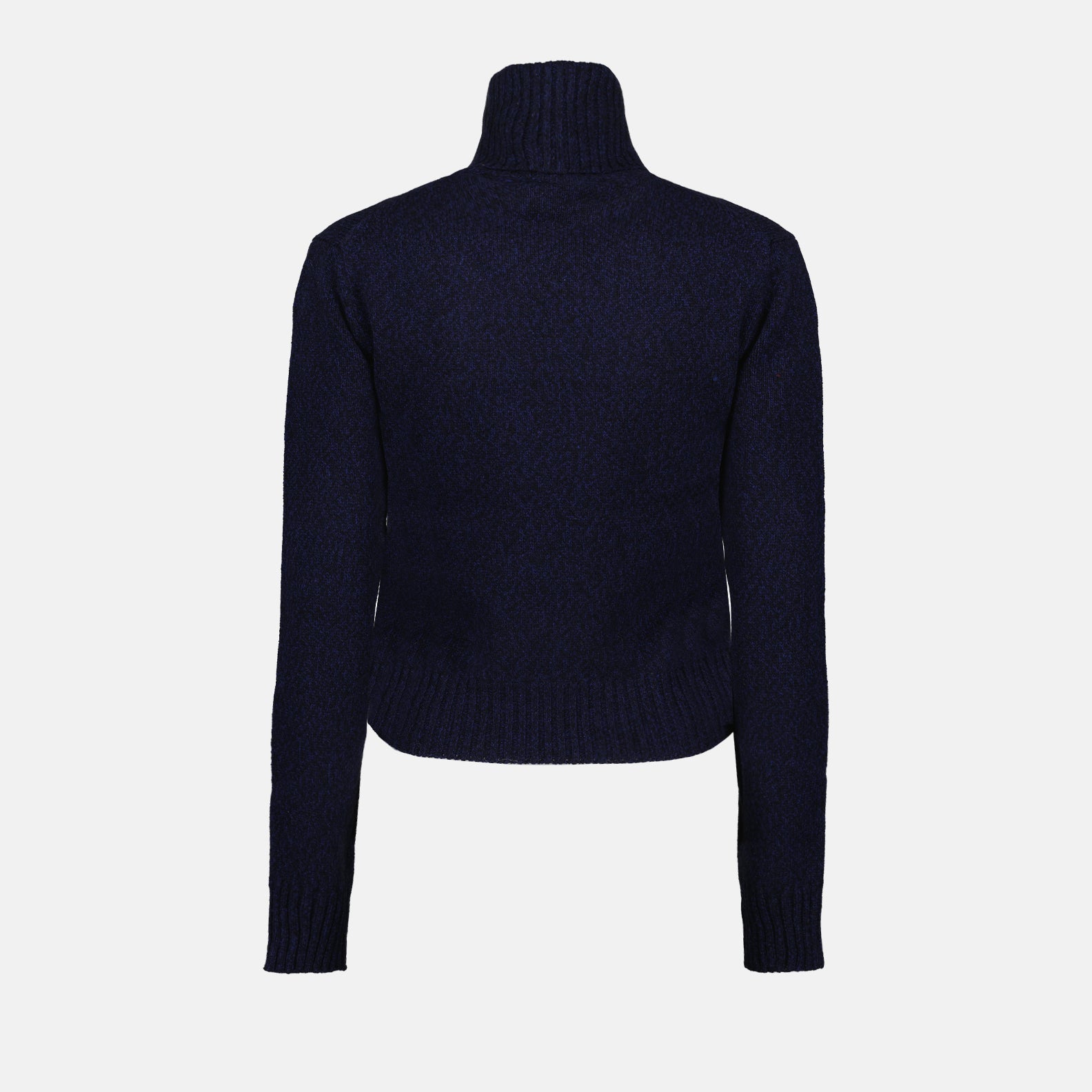 Malhas Ami de Coeur Turtleneck Ami PARIS Azul escuro Femme