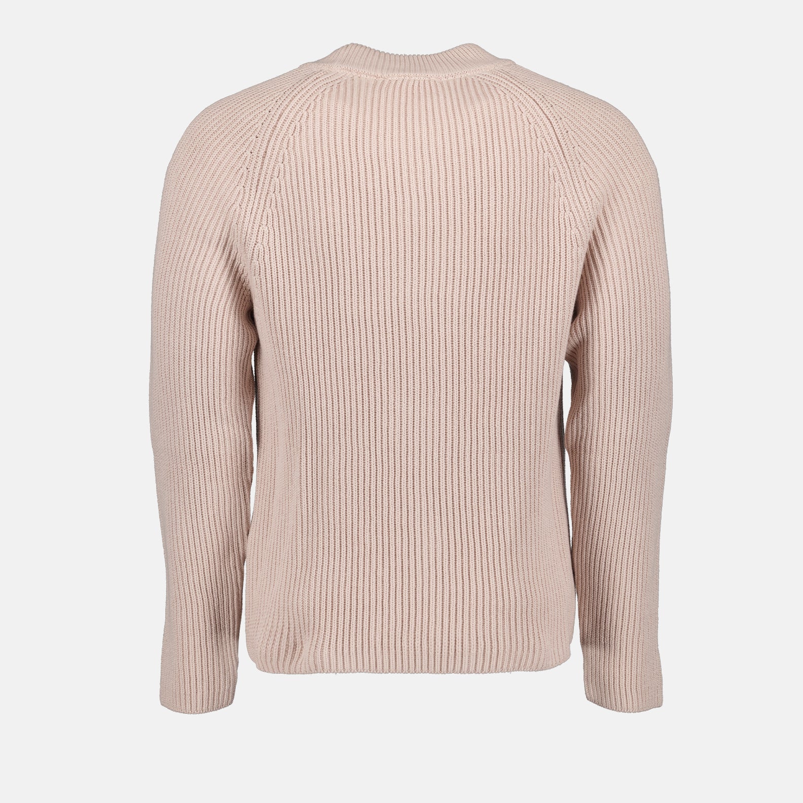 Maille Pull à étiquette Ami PARIS Rose Homme