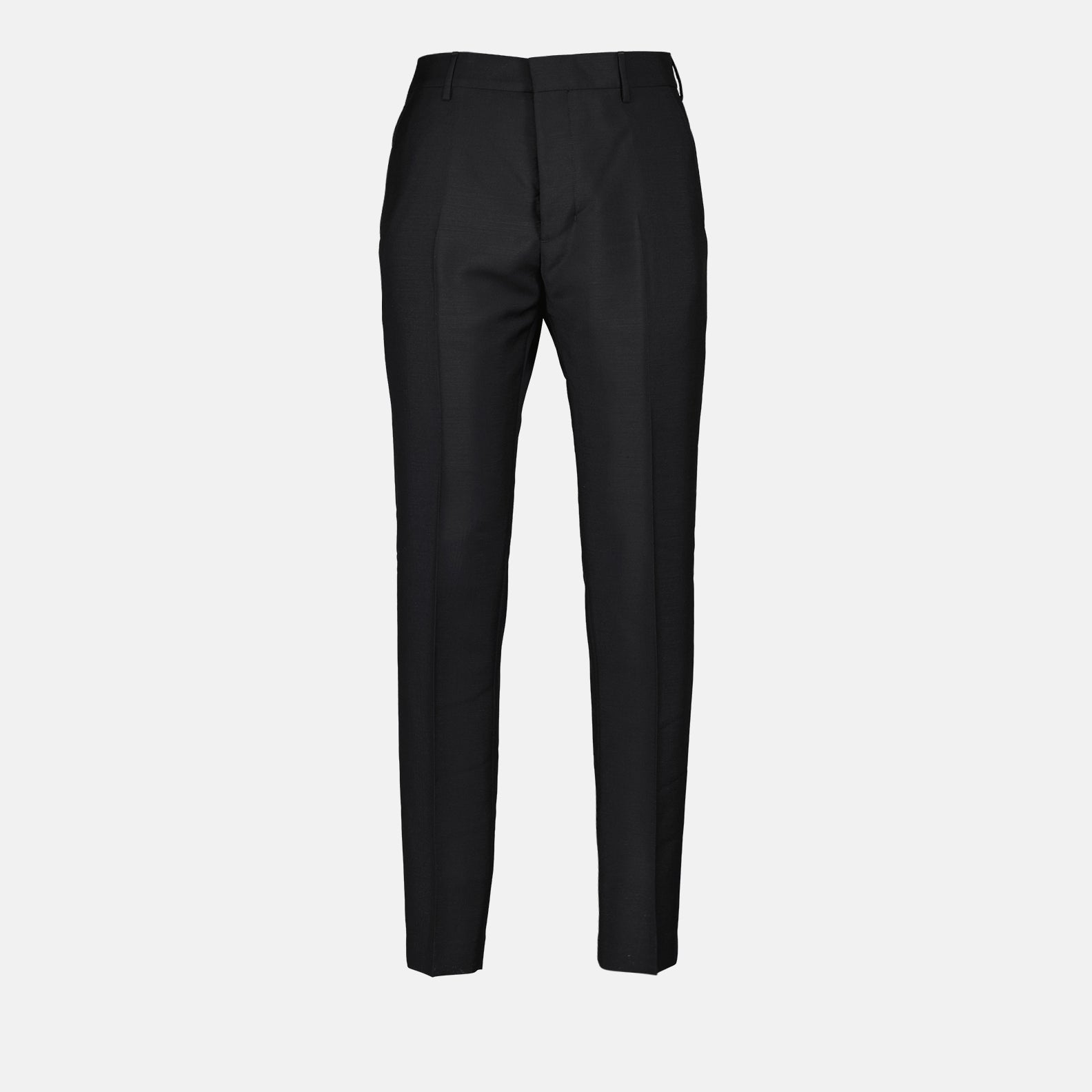 Pantalones Pantalones Plisados Ami PARIS Negro Femme