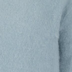Maille Pull en alpaga Ami PARIS Bleu Homme