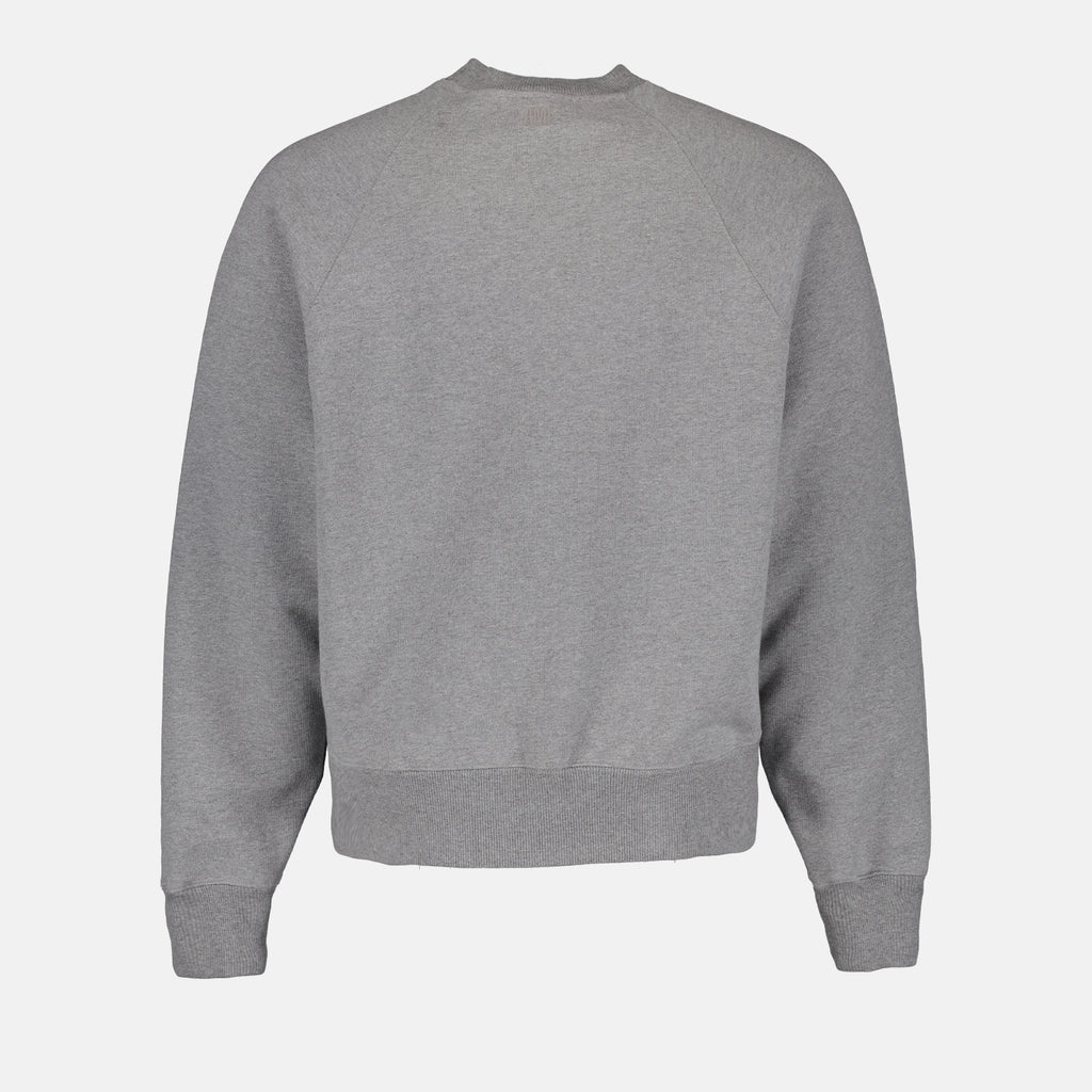Moletons Sweatshirt Ami de Coeur Ami PARIS Cinza Unissex