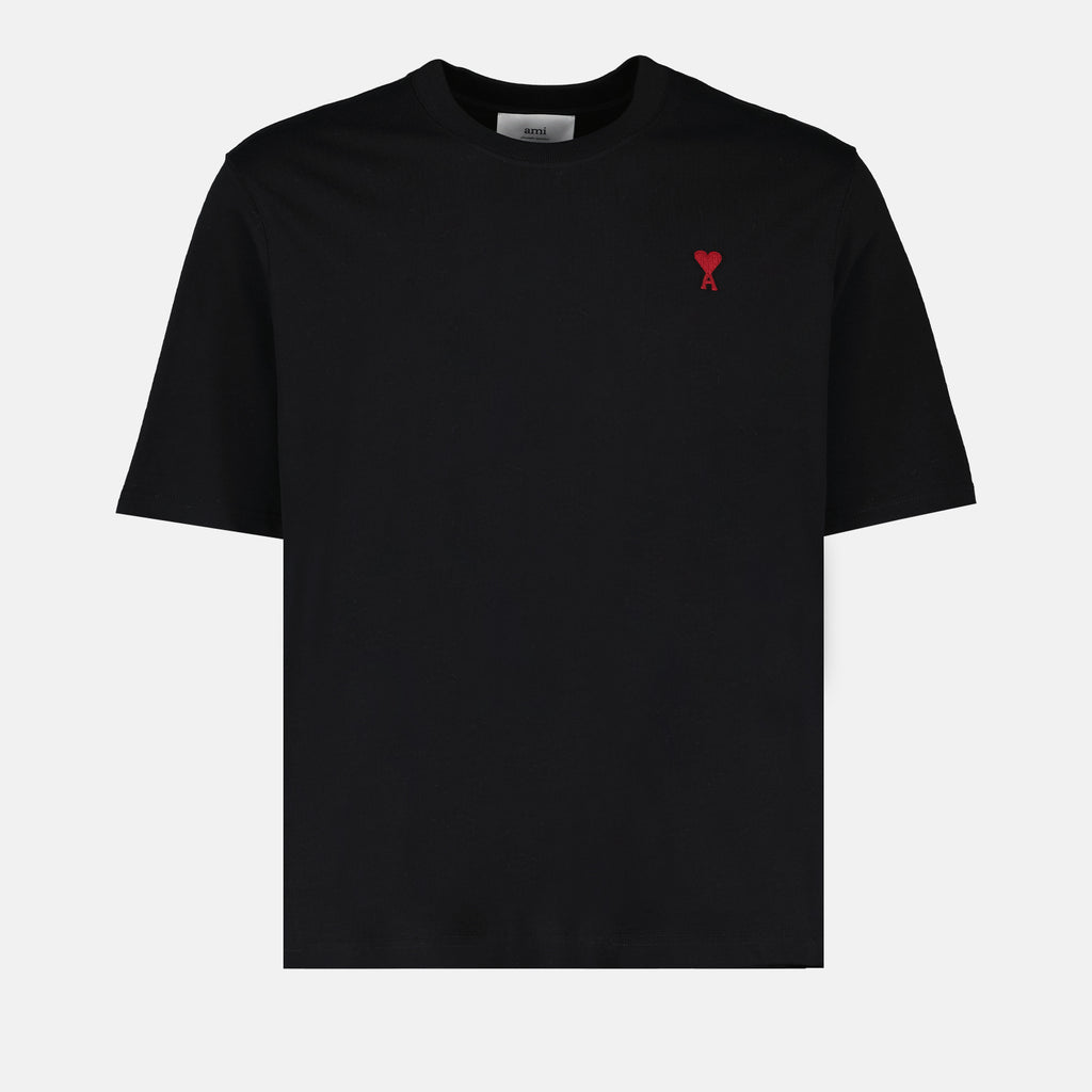 T-shirts T-shirt Ami de Coeur Ami PARIS Noir Unisexe